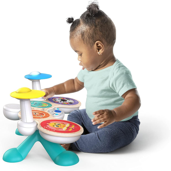 Baby Einstein, Together in Tune, Connected Magic Touch, tobe din lemn, instrumente muzicale, 4 moduri de joc și 10 melodii, control volum, jucărie din lemn pentru copii, de la 12 luni Jucarii Bebe Naty Shop