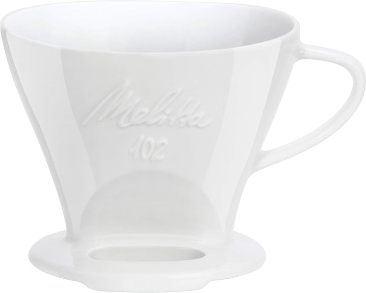 Melitta 219032 Filtru de porțelan Filtru de cafea dimensiune 1X4 roșu