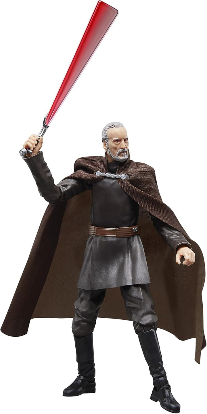 Star Wars Seria Neagră Contele Dooku, Star Wars: Răzbunarea Sith 20 de ani figura de acțiune de colecție (15 cm)
