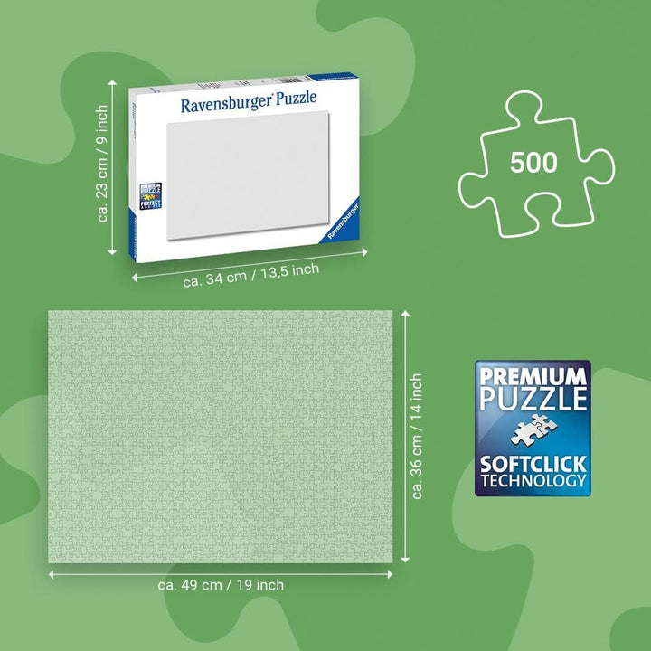Ravensburger Puzzle - 4 Seasons - 4X 500 piese puzzle jigsaw pentru adulți și copii cu vârsta de peste 12 ani