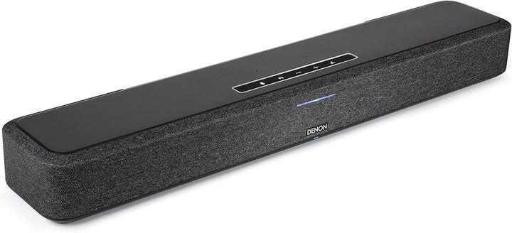 Denon Home Sound Bar 550 Kompakte Heimkino Soundbar Mit Dolby Atmos, DTS:X, Alexa Built-In, WLAN, Bluetooth, Airplay 2, HEOS Built-In, HDMI Earc, 4K Ultra-Hd, Dolby Vision, HDR10, Schwarz