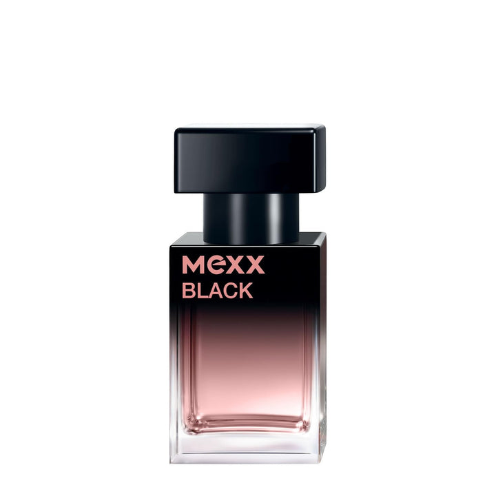 Apă de toaletă MEXX BLACK Woman, parfum captivant și intens cu note fructate pentru femei senzuale, 30 ml