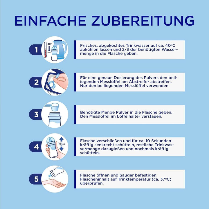 Aptamil Pronutra Anfangsnahrung Pre, Von Geburt An, Ohne Palmöl, Mit Schonendem Lactofidus Prozess, Vorratspack 1,2Kg