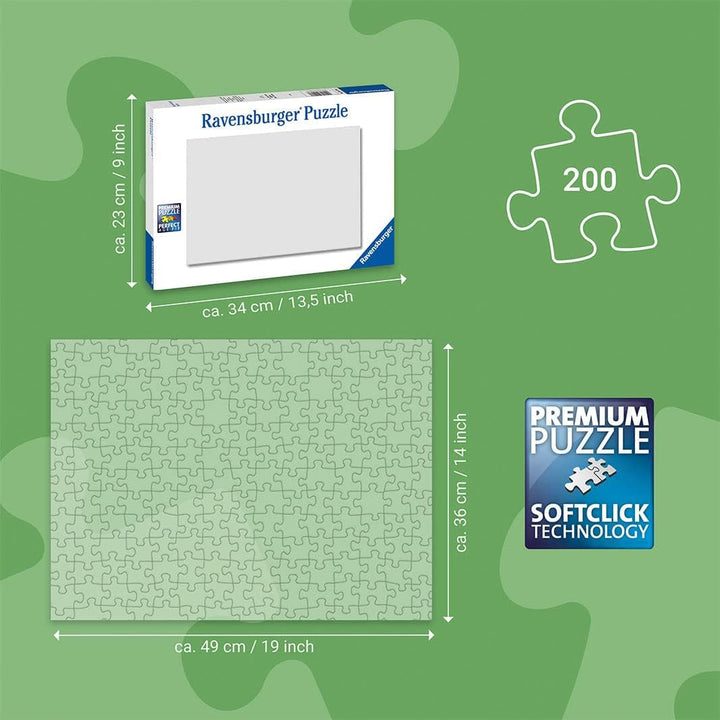Ravensburger Puzzle jigsaw pentru copii - 13353 Animale dulci pentru copii - puzzle jigsaw de 200 de piese pentru copii cu vârsta de peste 8 ani