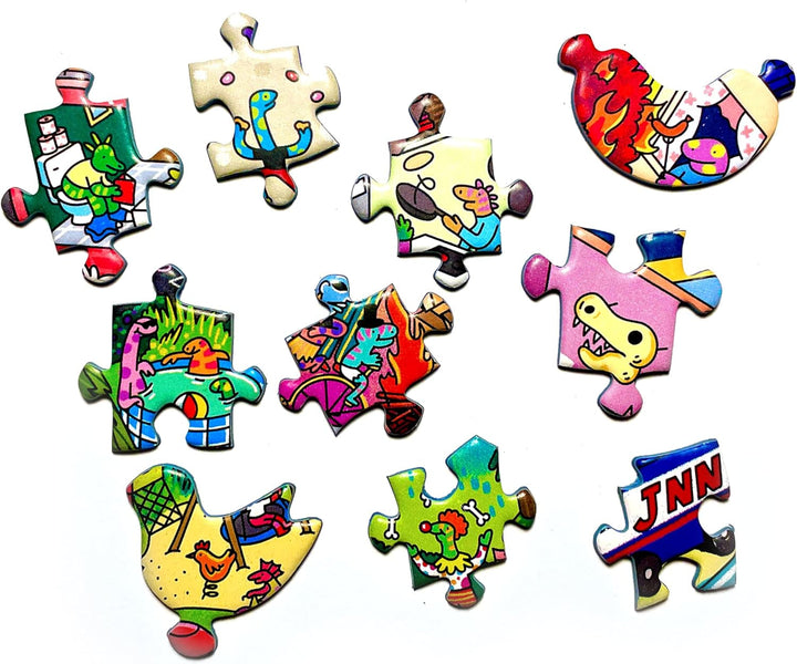 Big Rockstadt - Puzzle de 1000 de piese de la The Magic Puzzle Company - Seria patru