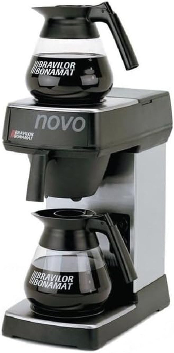 Bravilor Bonamat F454 Novo filtru de cafea, 1.5 L, negru, 430(H) X 205(W) X 340(D)Mm