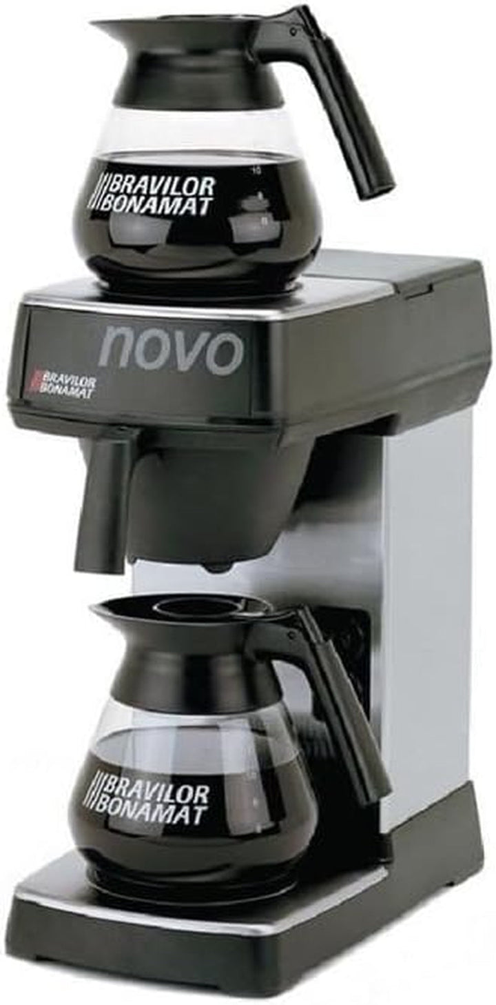 Bravilor Bonamat F454 Novo filtru de cafea, 1.5 L, negru, 430(H) X 205(W) X 340(D)Mm