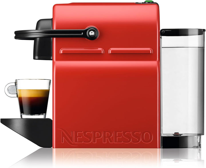 Aparat cu capsule Nespresso Inissia XN1005 de la Krups, Foarte rapid de utilizat, Oprire automată, Roșu cireș