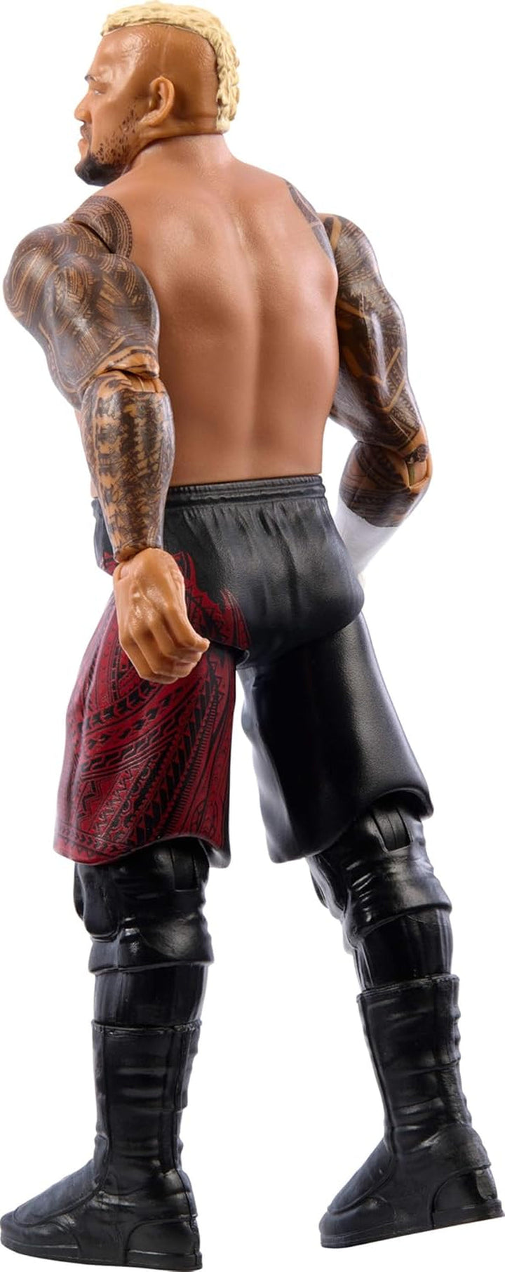 Mattel WWE Solo Sikoa Action Figure, Main Battle Series #151, Aprox. 15cm inaltime Figura de colectie cu 10 puncte de miscare si aspect realist, JCV28