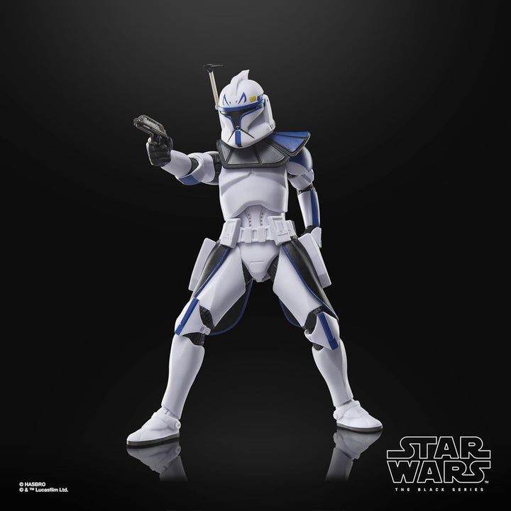 Star Wars seria neagră Clone Captain Rex, Star Wars: Ahsoka Premium Action Figure pentru a colecta (15 Cm)