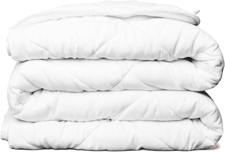 All Seasons Twin/Twin XL în jos plapumă alternativă reversibilă - respirabil, extra lung, de înaltă calitate, microfibră moale - plapumă gri acoperire inserție