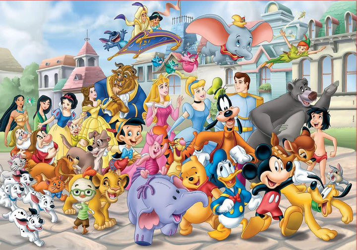 Educa - Puzzle 200 piese | Parada Disney, puzzle 200 piese pentru copii de la 6 ani, Disney World (13289)