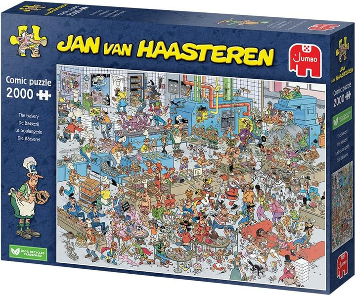 Jan Van Haasteren, The Bakery, puzzle jigsaw 2000 piese adulți