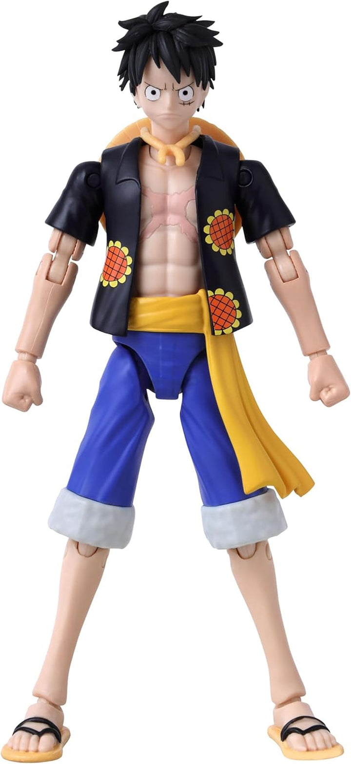 Bandai - Anime Heroes - One Piece Figure - Lorenor Zorro 17 Cm Three Sword Style - Licența oficială One Piece - Movable Manga Figure Zorro 3 Swords - Toy For Children From 4 Years - 37052 Action figures Naty Shop Ruffy (Dressrosa Verse)