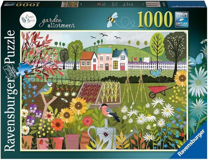 Ravensburger Puzzle 12001178 - Garden Allotment - puzzle jigsaw de 1000 de piese pentru adulți și copii de peste 14 ani