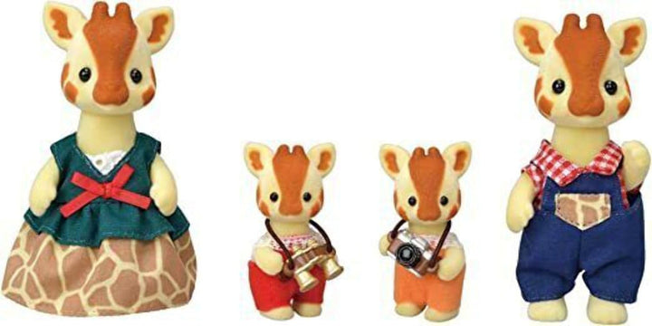 Sylvanian Families 5639 Familia Giraffe - Figuri pentru casa de păpuși