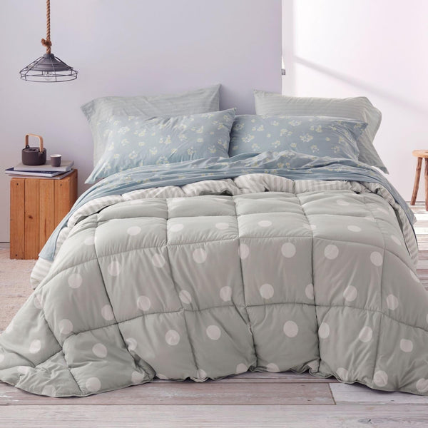 Comforter plapuma, sintetic, verde mentă, Ancho De 150 a 160 Cm