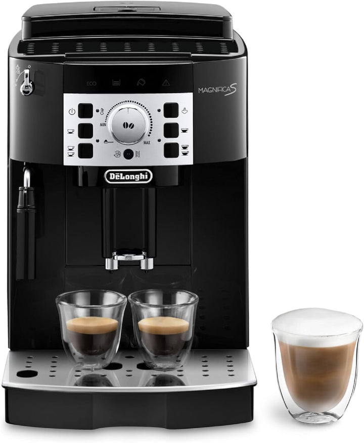De'Longhi Magnifica S ECAM 22.110.B Negru Cu finisaj cromat și filtru de apă