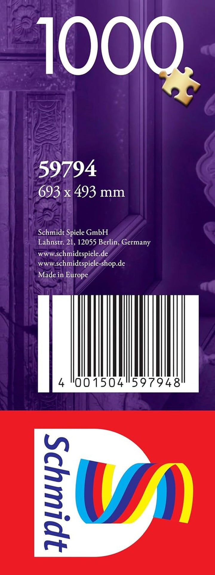 Schmidt Spiele 59794 Casă de grădină în podgorii, puzzle jigsaw 1000 piese