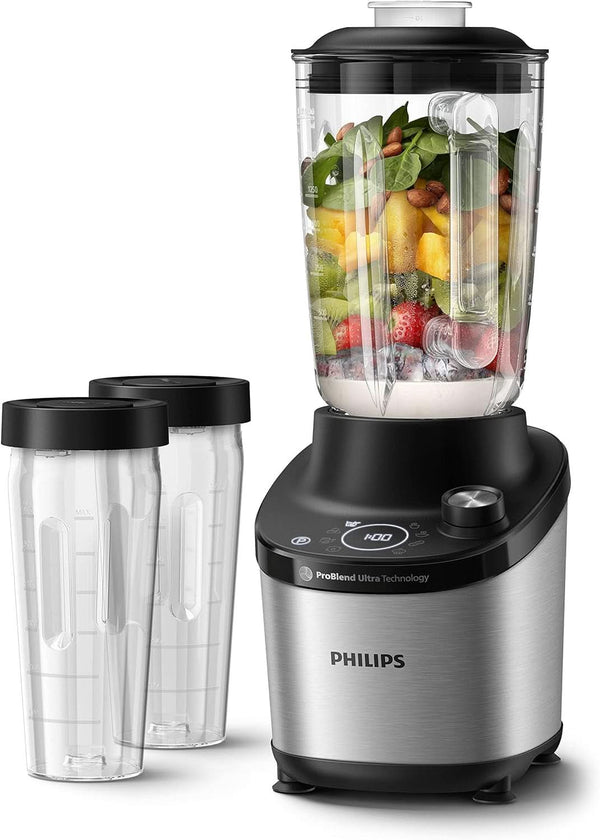 Blender PHILIPS Seria 7000 HR3760/00, 2l, 1500W, 12 trepte viteza, negru