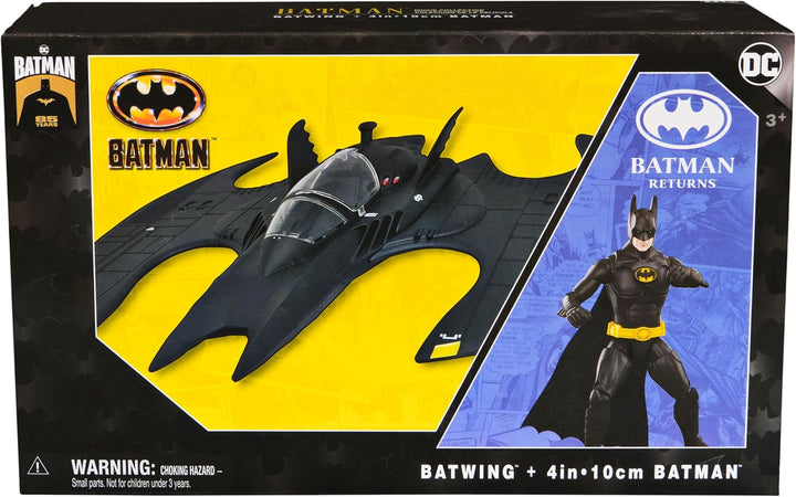 DC Toy Vehicle 85Th 4In Batwing și Fig