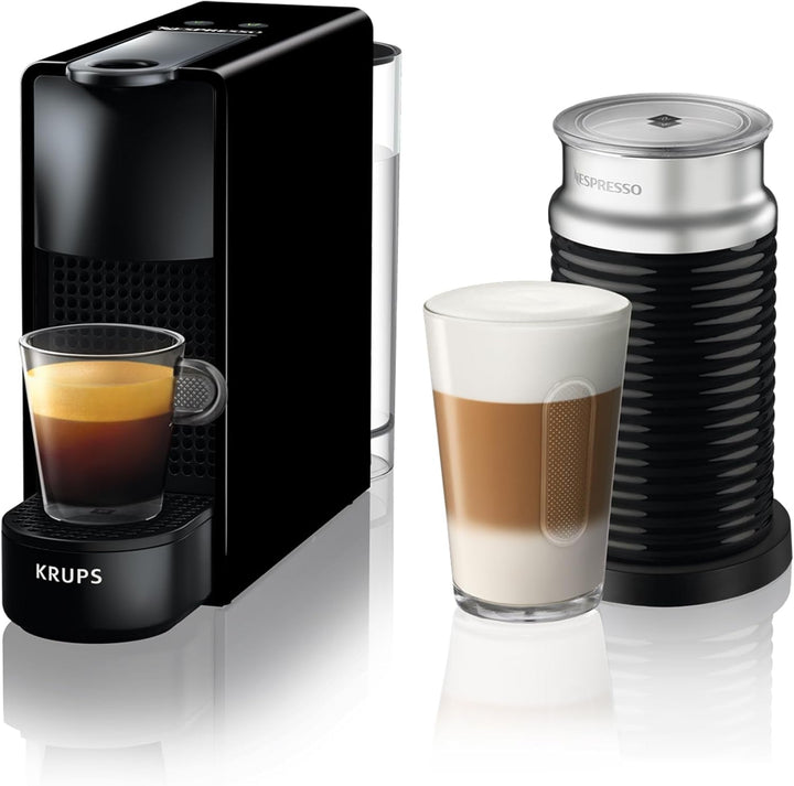 Nespresso Krups XN1101 Essenza Mini mașină de capsule de cafea, 1260W, alb, 0,7 litri