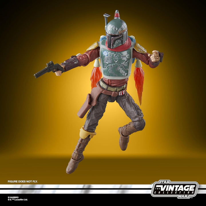 Star Wars Colecția Vintage Cobb Vanth (Armura Mandaloriană), Figura de acțiune Deluxe Zu Mandalorian, Scară 9,5 cm