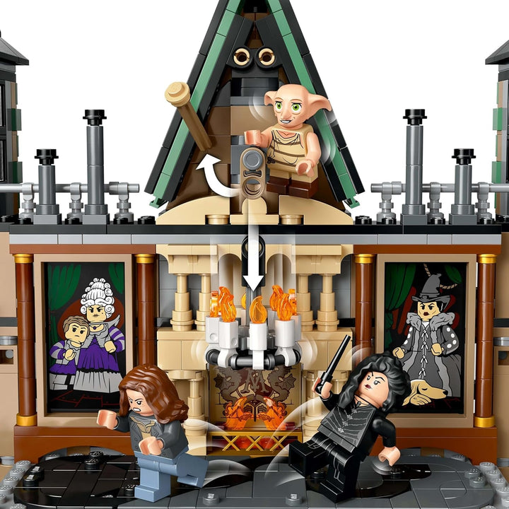 LEGO Harry Potter Malfoy Family Country Estate, jucărie fantastică de colecționat și expus, cadou pentru băieți, fete și fani ai lumii vrăjitorilor, idee de cadou cu 9 minifigurine 76453