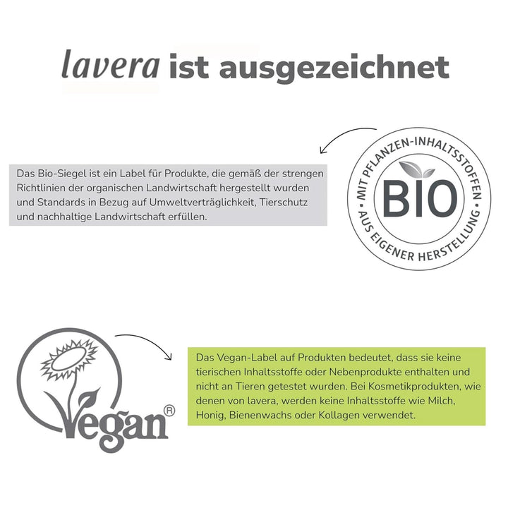 Lavera, Gel de duș răcoritor cu lămâie verde organică, 250 ml