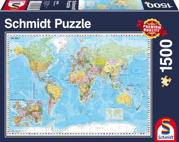 Lumea, puzzle jigsaw de 1.500 de piese
