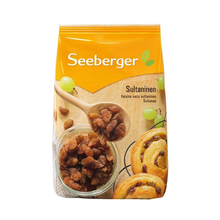 Seeberger Sultanas: Stafide Sultana ușoare, dulci și fructate din Turcia, pachet 13 x 200 grame