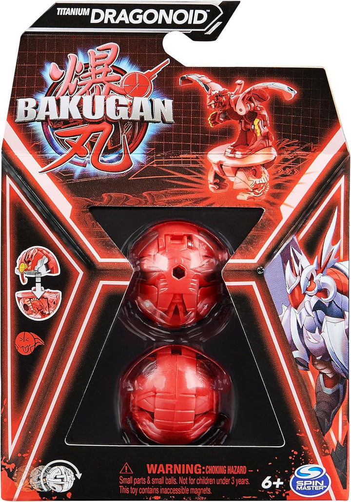 Bakugan 3.0 Core Ball Pachet de 1, Figurină de acțiune personalizabilă cu card de personaj de colecționat, Diferite variante, Pentru copii cu vârsta de peste 6 ani