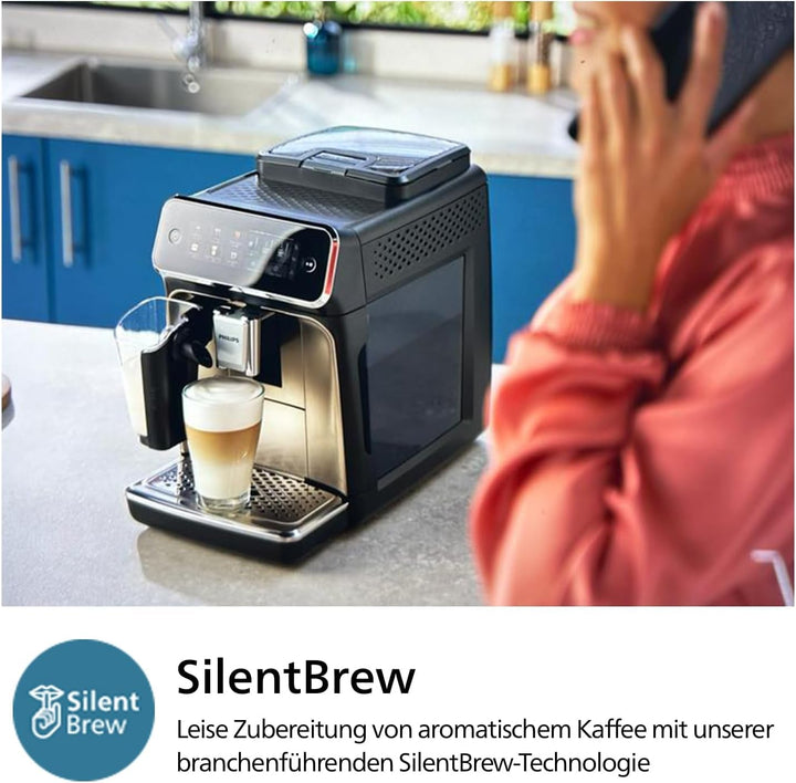 Aparat de cafea complet automat Philips Ep3347/90 seria 3300, 15 boabe de cafea