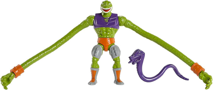 MASTERS of the UNIVERSE Action Figures - Colecție cu He-Man și Skeletor, 14 cm, 16 articulații, ambalaj retro, broșură mini-comic, pentru colecționari și copii de la 6 ani, HKM77