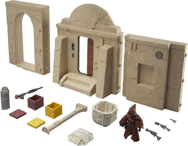 Star Wars Colecția Vintage Străzile din Mos Eisley, Star Wars: O nouă speranță Set de figuri de acțiune (scara figurii 9,5 cm)