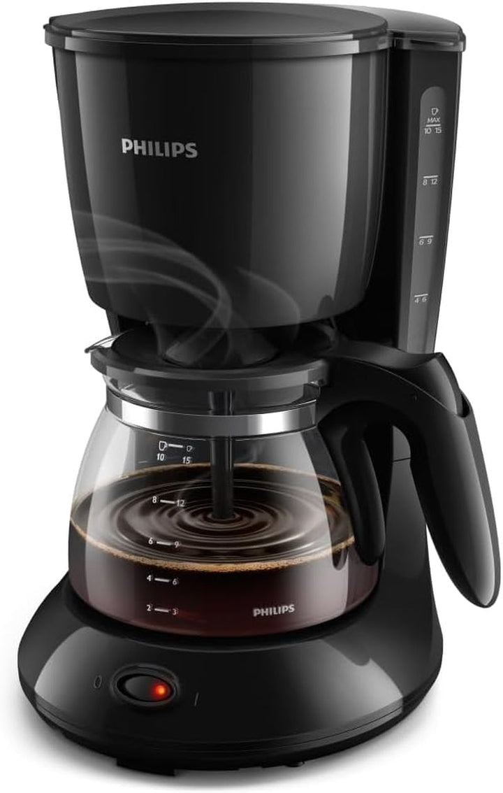 Espressor cu filtru Philips – termos de 1,2 litri, până la 15 cești, oțel inoxidabil, argintiu/negru (HD7546/20)
