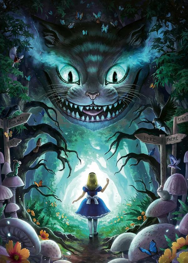 Ravensburger Puzzle 12000526 - Aventuri cu Alice - Puzzle de 1000 de piese pentru adulți și copii de la 14 ani,