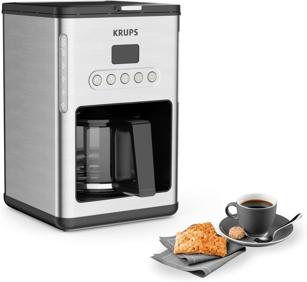 Krups KM442D, oțel inoxidabil, 1,25 Unknown_Modifier, negru