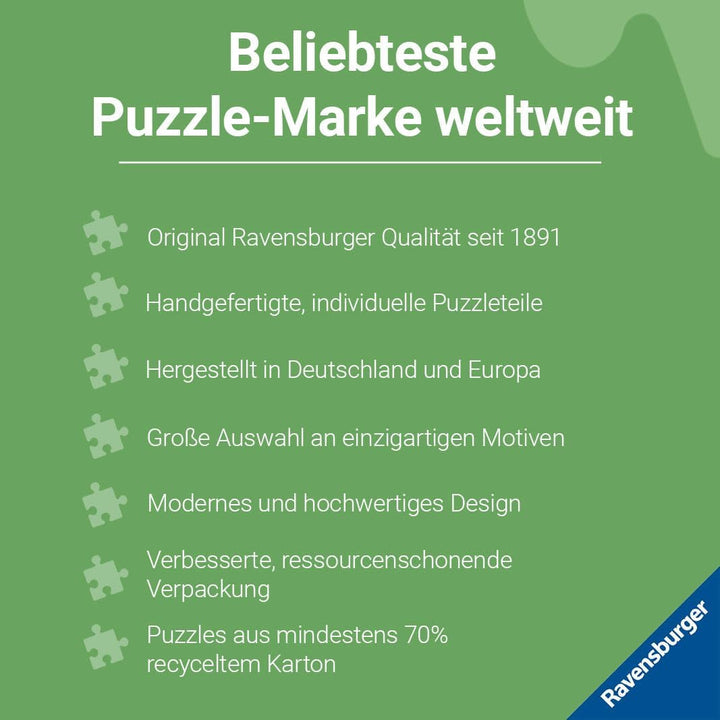 Ravensburger Puzzle 12001479 - Kreidefelsen Auf Rügen - 300 piese puzzle jigsaw Germania Colecție pentru adulți cu vârsta peste 14 ani