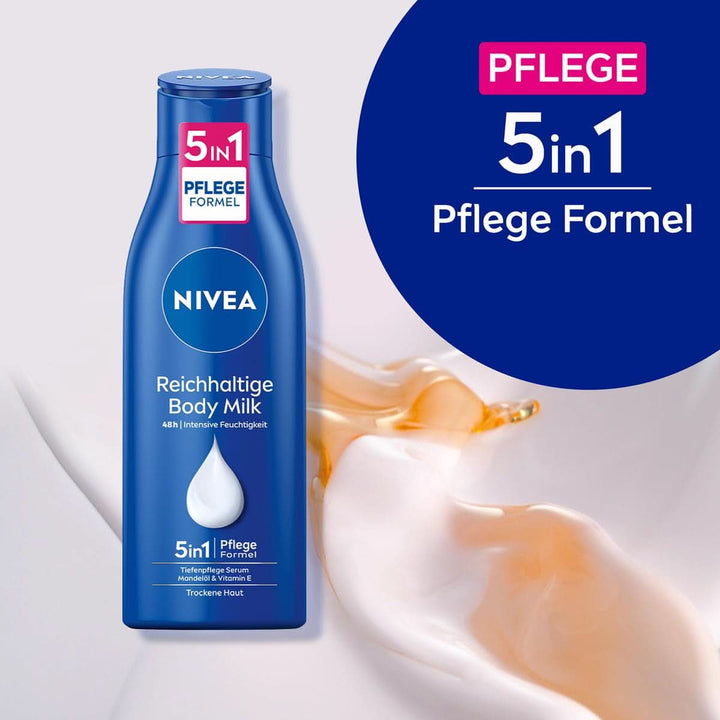 NIVEA Rich Body Milk, 250 ml