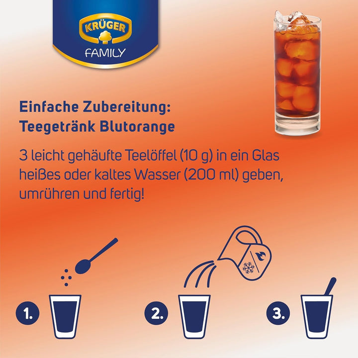 Ceai de portocale roșii KRÜGER (400 g)