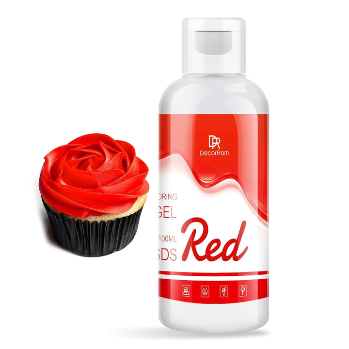 Lebensmittelfarbe Gel - 4.5Oz Konzentrierte Gel Lebensmittel Farben Für Kuchen Dekoration, Backen, Kekse, Macaron - Zuckerfrei Food Coloring Für Getränken, Tortendeko, DIY Slime, Osterei (Weiß)