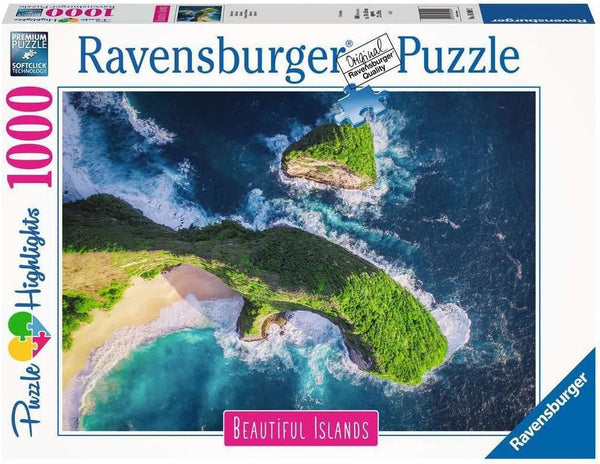 Ravensburger Puzzle Beautiful Islands 16909 - Indonezia - puzzle jigsaw de 1000 de piese pentru adulți și copii de peste 14 ani