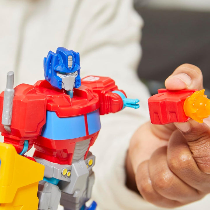 Transformers Mixmashers Optimus Prime Personalizabil Deluxe Action Figure & Accesorii