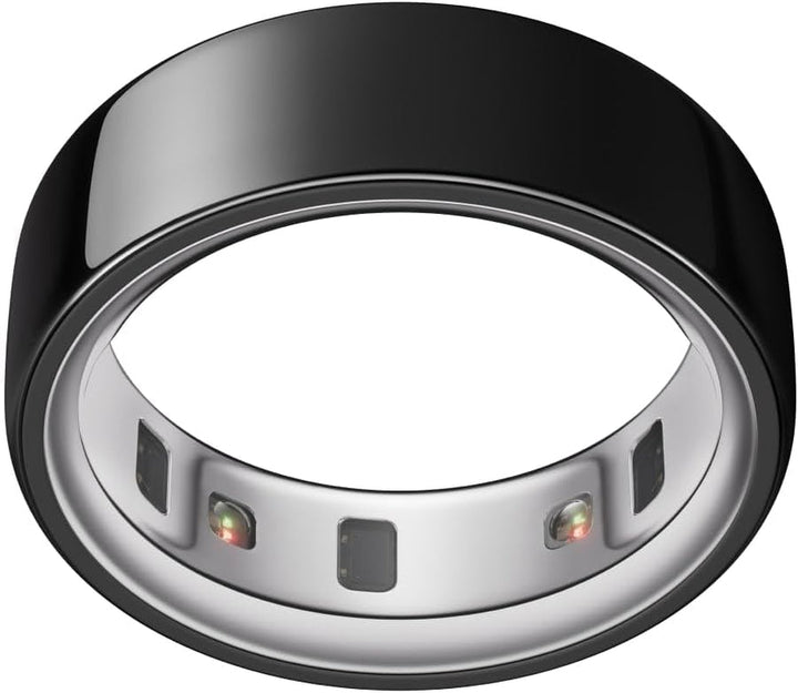 Oura Ring 4 - Argint - Mărimea 11 - Inel inteligent | Măsurați mai întâi cu Oura Ring 4 Sizing Kit | Sleep Tracking Wearable - Heart Rate - Fitness Tracker - Autonomie până la 8 zile