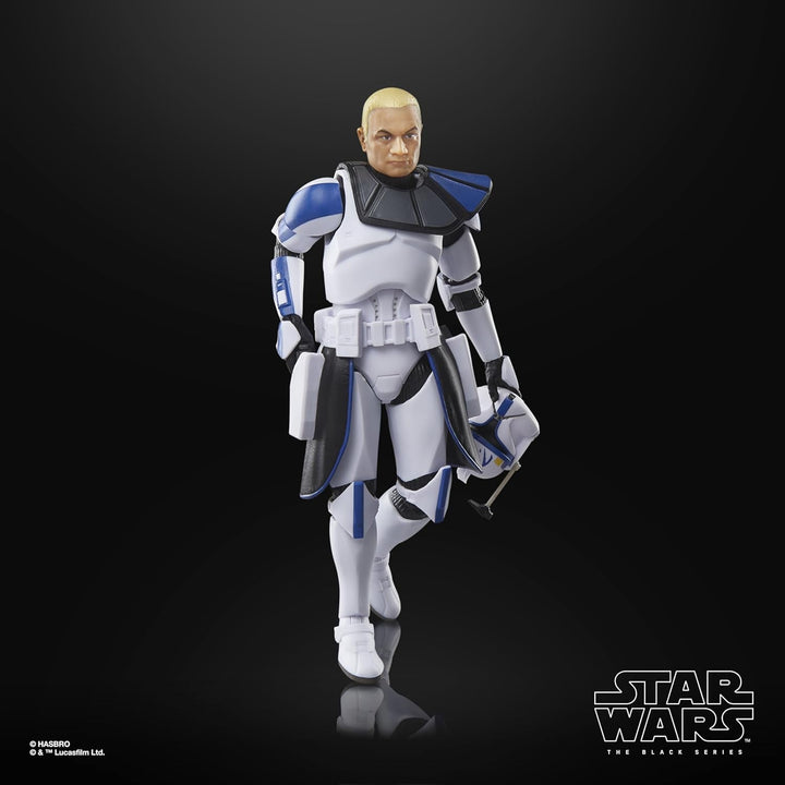Star Wars seria neagră Clone Captain Rex, Star Wars: Ahsoka Premium Action Figure pentru a colecta (15 Cm)