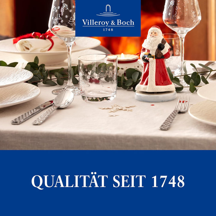 Villeroy & Boch – Boston Besteck Set 30 Teilig 6 Personen, Spülmaschinenfest, Rostfrei, Tafelbesteck, Essbesteck, Gabel, Messer, Besteck 30 Tlg., Essbesteck Set, Besteckset, Edelstahl