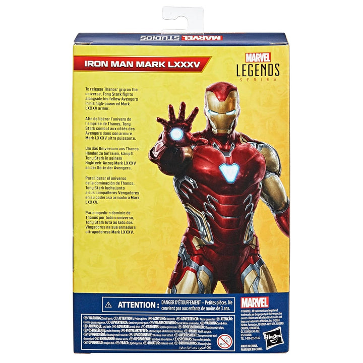 Marvel Legends Series Iron Man Mark LXXXV Avengers: Endgame 6 Inch Action Figure