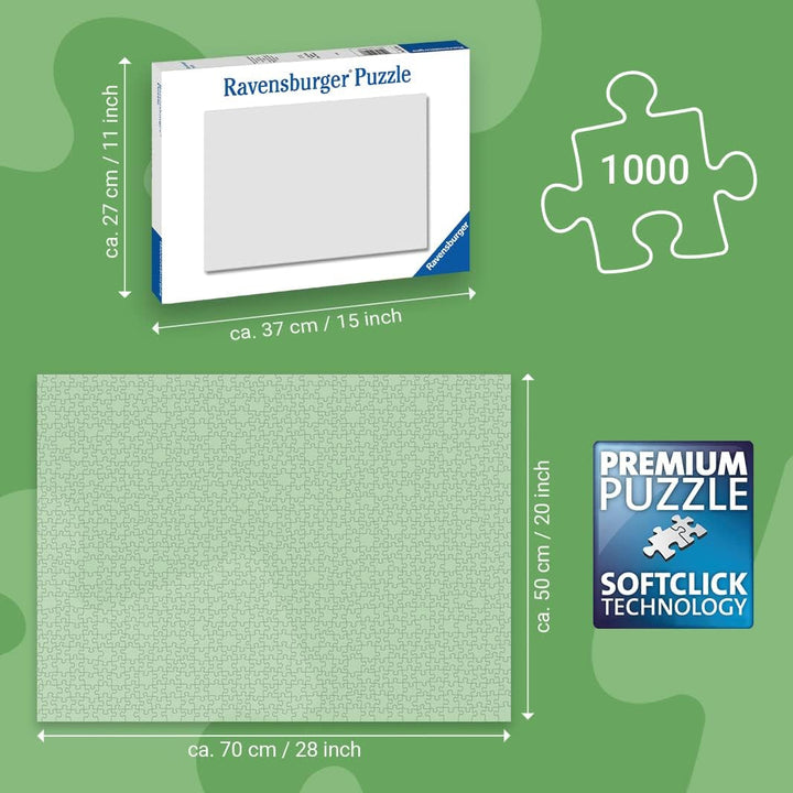 Ravensburger Puzzle Locuri scandinave 16740 - Reine, Lofoten, Norvegia - puzzle jigsaw de 1000 de piese pentru adulți și copii de peste 14 ani