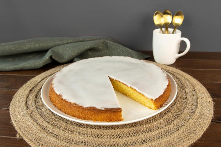 RUF Tarte Au Citron, Backmischung Für Einen Schnellen Zitronen-Kuchen Französischer Art, Mit Fruchtiger Zitronen-Glasur